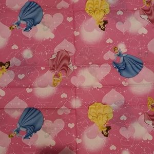 1 yard + 22 inches Disney Princess cotton fabric